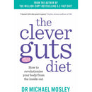 Clever Guts Diet, Clever Guts Diet Recipe Book 2 Books Collection Set by Michael Mosley, Dr Clare Bailey