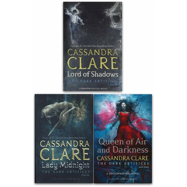 Cassandra Clare The Dark Artifices 3 Books Collection Set Lady Midnight Lord Of Shadows Queen ..