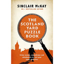 Scotland Yard Puzzle Book & Bletchley Park Brainteasers By Sinclair McKay 2 Books Collection Set - books 4 people