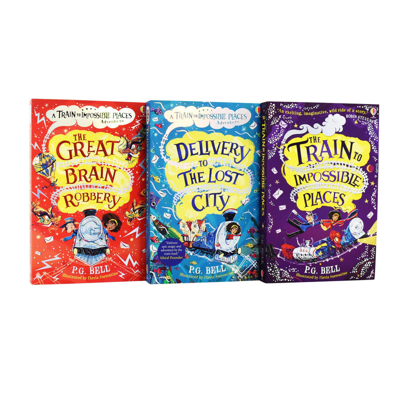 ["9789123906550", "children books", "delivery to the lost city", "fantasy adventure books children young adults", "fantasy fiction", "junior books", "p g bell", "p g bell book collection", "p g bell book set", "p g bell books", "p g bell collection", "p.g. well", "the great brain robbery", "the train to impossible places", "train to impossible places", "train to impossible places book collection", "train to impossible places book collection set", "train to impossible places book set", "train to impossible places books", "train to impossible places series", "witches wizards fiction children young adults"]