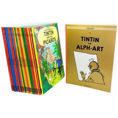 ["9781405294577", "adventures of tintin books", "adventures of tintin complete set", "book box set", "book box sets uk", "book in a box", "books illustrated", "books paperback", "Childrens Books", "childrens books box sets", "Cigars of the Pharaoh", "classic books box set", "Classic Fiction", "classics box set", "complete tintin collection", "Destination Moon", "Explorers on the Moon", "Flight 714 to Sydney", "Herge", "King Ottokar's Sceptre", "Land of Black Gold", "Prisoners of the Sun", "Red Rackham's Treasure", "Sharks Tintin in Tibet", "The Adventures of Tintin", "the adventures of tintin books", "The Black Island", "The Blue Lotus", "The Broken Ear", "The Calculus Affair", "The Castafiore Emerald", "The Crab with the Golden Claws", "The Red Sea", "The Secret of the Unicorn", "The Seven Crystal Balls", "The Shooting Star", "Tintin", "tintin adventure", "Tintin and Alph-Art", "Tintin and the Picaros", "tintin book set", "tintin books", "tintin box set", "tintin box set books", "tintin collection box set", "tintin complete set", "tintin hardcover", "tintin hardcover box set", "Tintin in America", "Tintin in the Land of the Soviets", "tintin paperback", "tintin paperback boxed set", "Tintin Paperback Boxed Set 23 Titles", "tintin set", "uk books", "young adults"]