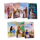 Val Wood Series 7 Books Collection Set Homecoming Girls, Innkeepers Daughter, His Brother Wife