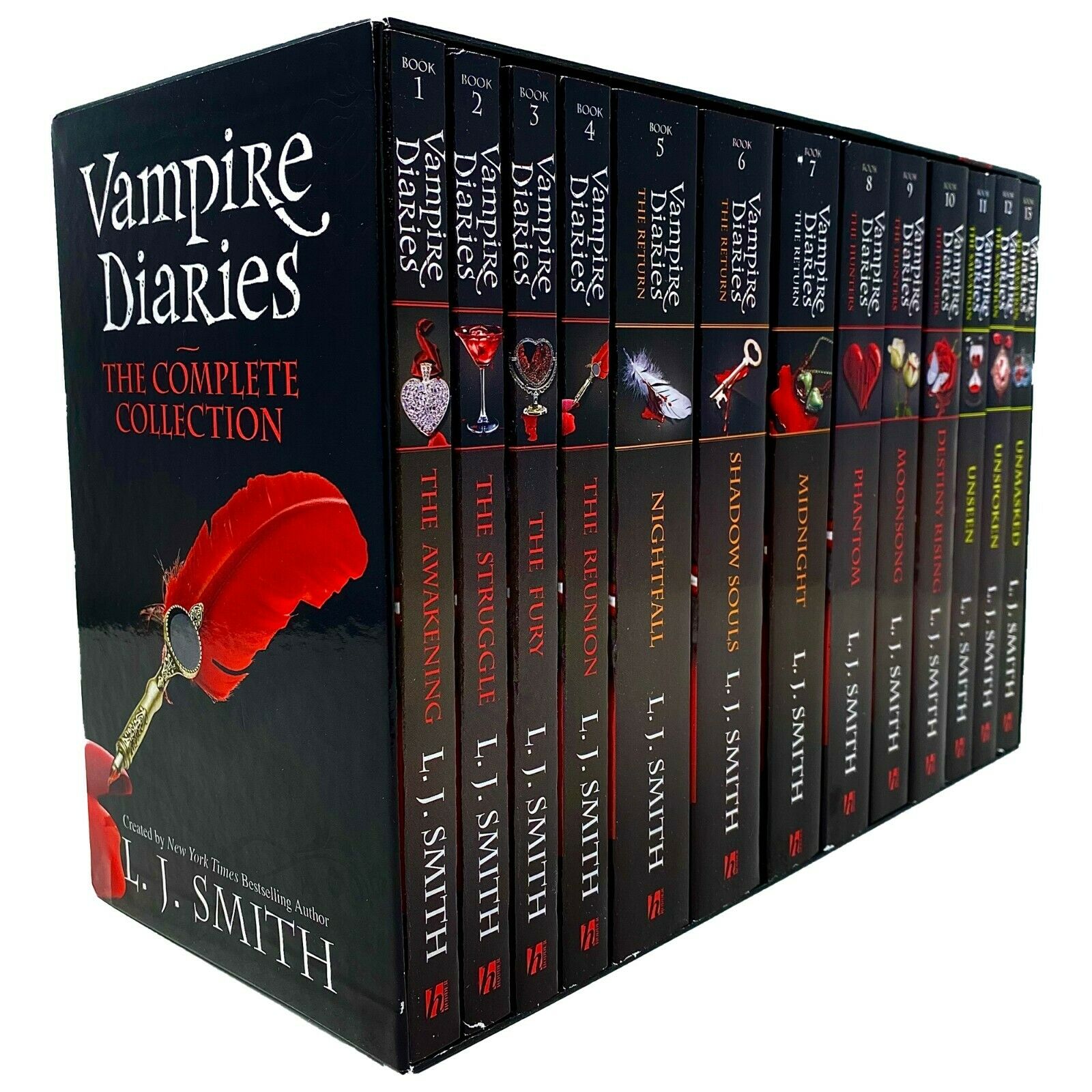 Vampire Diaries Complete Collection 13 Books Box Set by