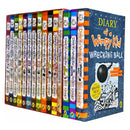 Diary Of A Wimpy Kid Collection 15 Books Set BY Jeff Kinney Wrecking Ball, The Getaway