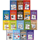 Diary of a Wimpy Kid Collection 17 Books Set by Jeff Kinney Big Shot, The Deep End