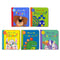 Toddlers Touch and Feel 5 Books Collection Set (Dinosaurs, Llama, Unicorn, Puppy &amp; Peacock)