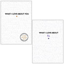What I Love About Series 2 Books Collection Set (What I Love About You &, What I Love About Me)