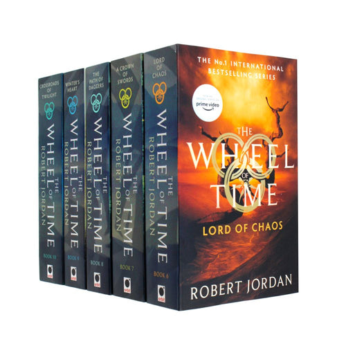 Robert Jordan The Wheel Of Time Collection 5 Books Set Series 2 Book 6 to 10