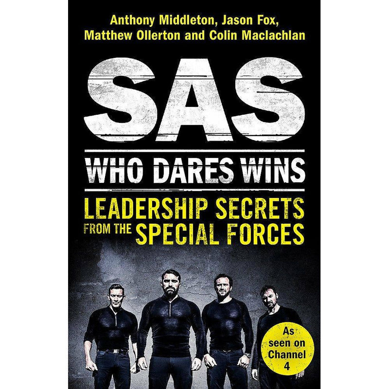 ["9781472240736", "Anthony Middleton", "Books", "Britain's SAS", "business leadership skills", "CLR", "Colin Maclachlan", "demanding environments", "elite forces", "environments", "how successful people lead", "Jason Fox", "Leadership", "leadership books", "leadership lessons", "leadership qualities", "Leadership Secrets", "leadership skills", "Life and leadership", "Management", "Matthew Ollerton", "Military History", "motivation", "personal achievement", "Radio", "sas", "SAS training", "SAS: Who Dares Win", "Secrets", "Special", "Special Air Service", "Special Forces", "succeed", "Sunday Times bestselling", "Sunday Times bestselling author", "survival", "Television", "ultimate guide to leadership", "war", "Who Dares Wins"]