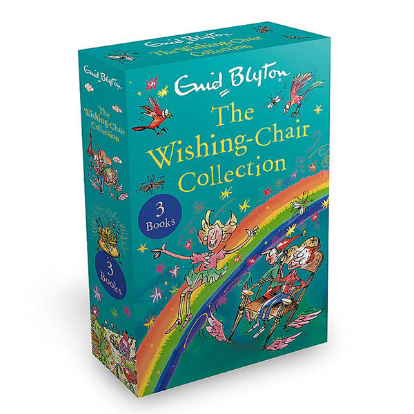 The Wishing Chair Series 3 Books Box Set Collection By Enid Blyton (Adventures of the Wishing Chair, Wishing Chair Again & More Wishing Chair Stories)