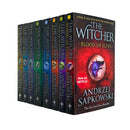 The Witcher Series by Andrzej Sapkowski – 8 Books Collection Set | The Last Wish, Sword of Destiny, Blood of Elves, Time of Contempt, Baptism of Fire, Tower of the Swallow, Lady of the Lake & Season of Storms