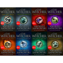 The Witcher Series by Andrzej Sapkowski – 8 Books Collection Set | The Last Wish, Sword of Destiny, Blood of Elves, Time of Contempt, Baptism of Fire, Tower of the Swallow, Lady of the Lake & Season of Storms