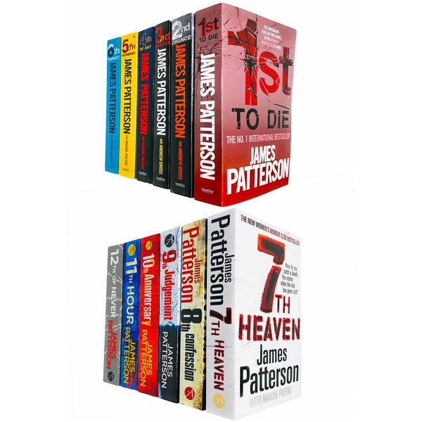 Womens Murder Club 12 Books Collection Set by James Patterson (Books 1 - 12)