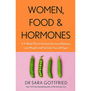 Women, Food and Hormones & Keto-Green 16 By Anna Cabeca & Sara Gottfried 2 Books Collection Set