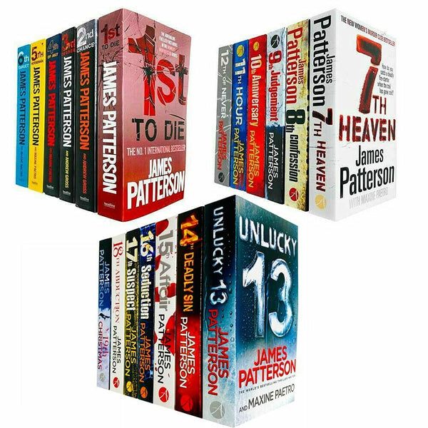Womens Murder Club 19 Books Collection Set by James Patterson (Books 1 - 19)