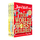 David Walliams Worlds Worst Children Collection 3 Books Set Pack