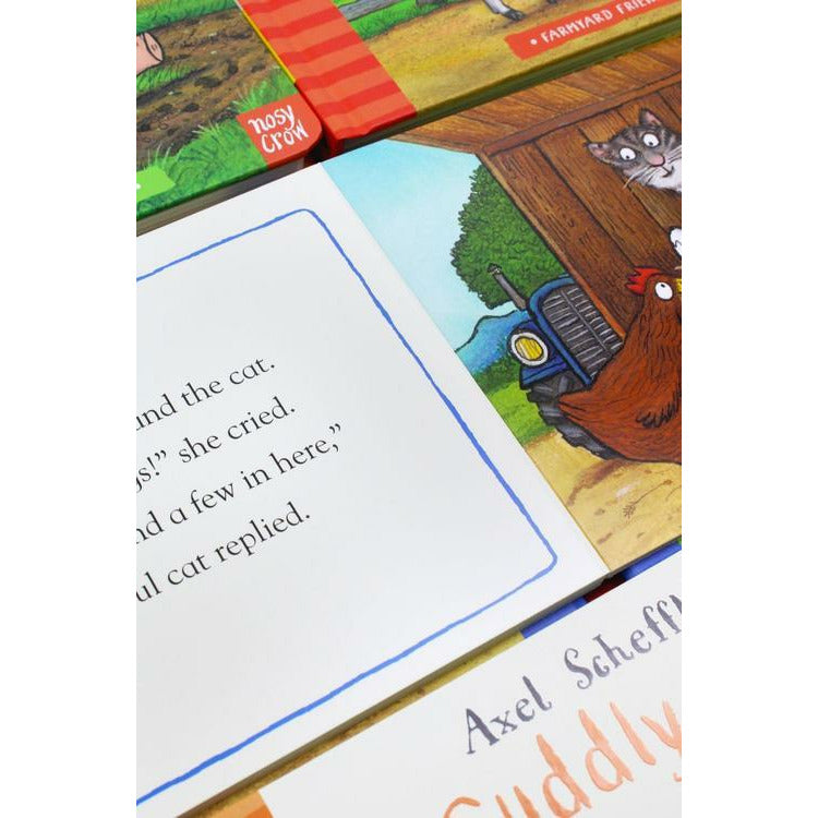 ["9781839945144", "axel scheffler", "axel scheffler book collection", "axel scheffler book collection set", "axel scheffler books", "axel scheffler collection", "axel scheffler series", "baby", "Baby and Toddler", "Baby and Toddlers books", "baby books", "bestselling books", "bestselling picture book", "children fiction", "children picture books", "children picture storybooks", "childrens books", "cuddly cow", "early learning", "early reading", "farmyard", "farmyard friends", "farmyard friends book collection", "farmyard friends book collection set", "farmyard friends books", "farmyard friends collection", "Farmyard Friends Gobbly Goat", "Farmyard Friends Higgly Hen", "Farmyard Friends Portly Pig", "farmyard friends series", "farmyard tale", "gobbly goat", "higgly hen", "julia donaldson and axel scheffler", "literature fiction", "picture book", "Picture Books", "picture books set", "picture flat books", "picture storybooks", "pip posy books", "portly pig"]