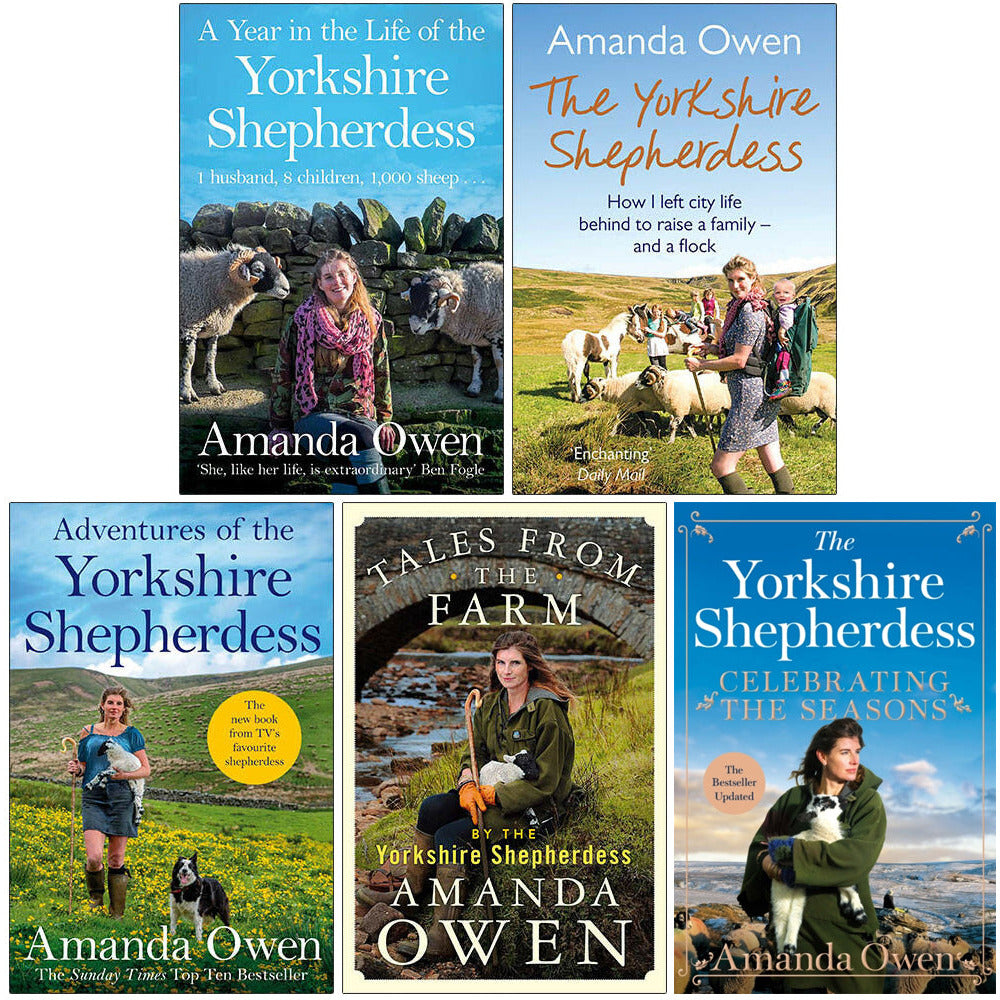 The Yorkshire Shepherdess Series Books Collection Set by Amanda Owen