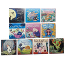 Children Picture Storybooks 10 Books Collection Set (Animal Magic, Day at the Zoo, Little Llama, Jumblies, Milo Goes Bananas, Three Little Pigs &amp;amp; MORE!)