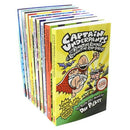 Captain Underpants 10 Book Set by Dav Pilkey