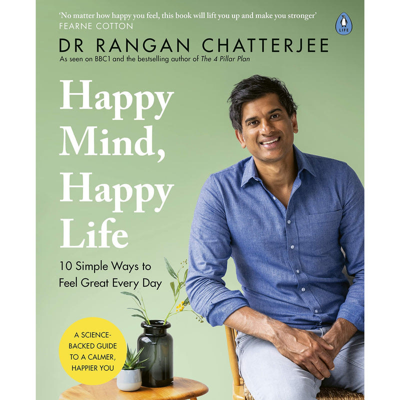 ["9789124213466", "Dr Rangan Chatterjee", "Dr Rangan Chatterjee book", "Dr Rangan Chatterjee books", "Dr Rangan Chatterjee books collection", "Dr Rangan Chatterjee books set", "Dr Rangan Chatterjee collection", "Happy Mind Happy Life", "The 4 Pillar Plan", "The Stress Solution"]