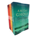 Ibis Trilogy Amitav Ghosh Collection 3 Books Set - Sea of Poppies, River of Smoke, Flood of Fire