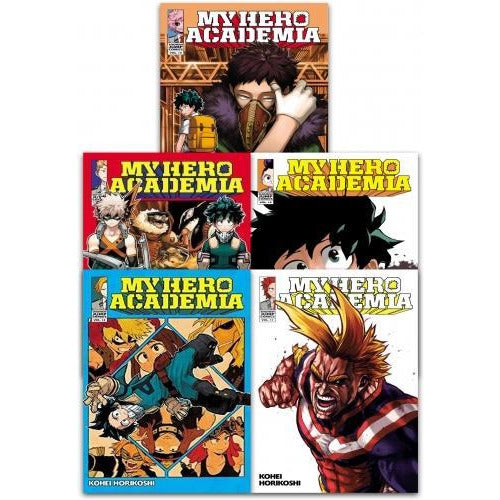 ["9789526533087", "anime books", "cl0-VIR", "Comics and Graphic Novels", "kohei horikoshi", "manga books set", "my hero academia", "my hero academia books set", "My Hero Academia series", "young adults"]