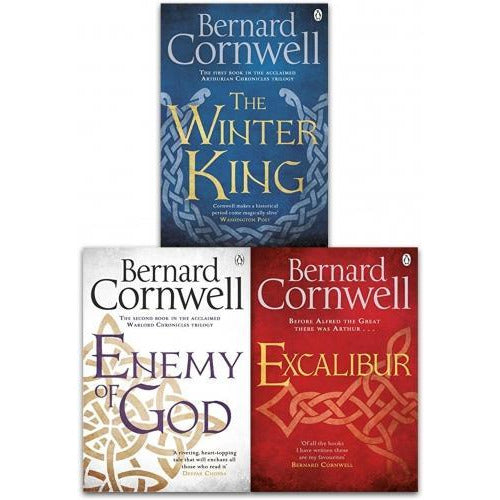 ["9789526525822", "Adult Fiction (Top Authors)", "bernard cornwell", "bernard cornwell books setthe winter king", "bernard cornwell collection", "bernard cornwell warlord chronicles", "cl0-Ptr", "enemy of god", "excalibur", "penguin", "warlord chronicles", "warlord chronicles books set", "warlord chronicles collection"]