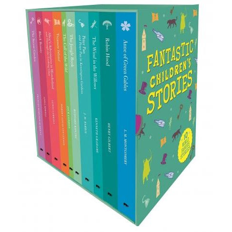 ["9781789501261", "alice adventures in wonderland", "anne of green gables", "black beauty", "books for childrens", "children books", "Childrens Classic Set", "cl0-VIR", "classic stories", "early learner", "early reader", "fantastic childrens classic stories", "fantastic childrens classic stories book collection", "fantastic childrens classic stories books", "fantastic childrens stories", "fantastic childrens stories book collection", "fantastic childrens stories book set", "fantastic childrens stories books", "fantastic childrens stories collection set", "fantastic childrens stories series", "peter pan", "robin hood", "the call of the wild", "the jungle book", "the secret garden", "the wind in the willows", "treasure island", "young adults", "young teen"]
