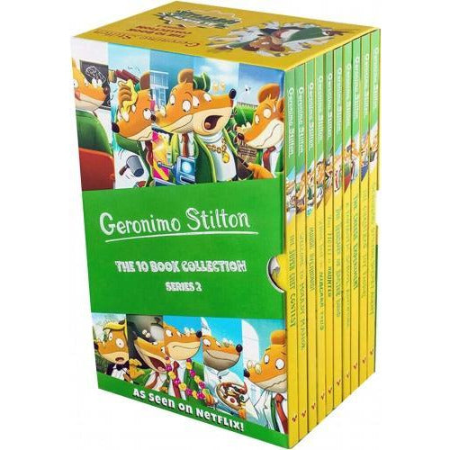 Geronimo Stilton 10 Books Collection Set Series 2 - books 4 people
