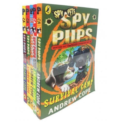 ["9789526537634", "Andrew Cope", "Andrew Cope book", "Andrew Cope Book Set", "Andrew Cope Books", "Andrew Cope Collection", "Andrew Cope Spy Pups Series", "Children Books", "Childrens Books (7-11)", "Circus Act", "cl0-VIR", "Danger Island", "Fiction Books", "junior books", "Prison Break Andrew Copes Spy Pets Series", "Spy Pets", "Spy Pups", "Spy Pups Books", "Spy Pups Collection", "Survival Camp", "Training School"]