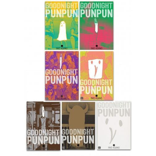 Goodnight Punpun Volume 1-7 Collection 7 Books Set By Inio Asano - books 4 people