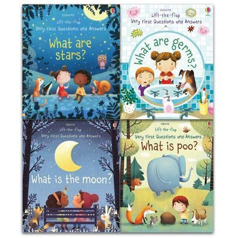 ["9789526538570", "Children Books", "Childrens Books (3-5)", "Early Learner", "Early Reader", "Infants", "junior books", "Lift The Flap", "Lift the Flap Book Set", "Lift The Flap Books", "Lift the Flap Collection", "Usborne", "Very First Questions and Answers", "Very First Questions and Answers Book Set", "Very First Questions and Answers Books", "Very First Questions and Answers Collection", "What are Germs", "What are Stars", "What is Poo", "What is the Moon"]