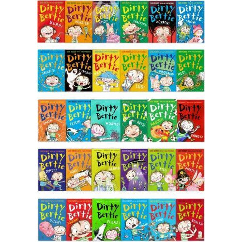 ["9788033641414", "Childrens Books (5-7)", "cl0-PTR", "David Roberts", "dirty bertie books set", "Dirty Bertie collection", "dirty bertie series", "dirty bertie series 1", "dirty bertie series 2", "dirty bertie series 3", "junior books"]