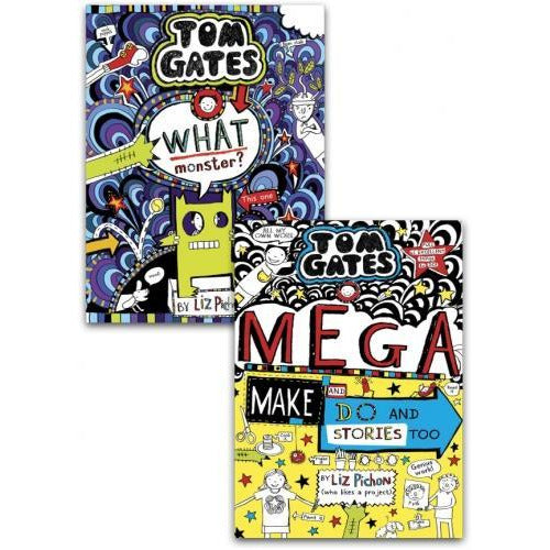 ["9789526533629", "Bands and Very Big Plans", "Biscuits", "Childrens Books (7-11)", "Liz Pichon", "Liz Pichon Books Set", "Mega Make and Do and Stories Too", "Monster", "Tom Gates", "tom Gates Book Set", "Tom Gates Collection", "What Monster", "young teen"]