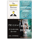 Prison The Secret Barrister Unnatural Causes The Prison Doctor 4 Books Collection Set - books 4 people