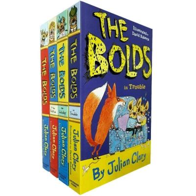 Julian Clary Bolds 4 Books Collection Set The Bolds The Rescue On Holiday In Trouble - books 4 people