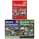 Haynes Property Manual 3 Books Collection Set Home Extension The Victorian House Period Property - books 4 people