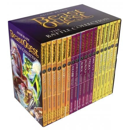 Beast Quest The Battle Collection 18 Books Box Set Series 4 - 6 By Adam Blade - books 4 people