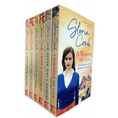 ["9789526539232", "a stranger light", "a whisper of life", "Adult Fiction (Top Authors)", "cl0-VIR", "fiction books", "fiction collection", "from a distance", "gloria book set", "gloria cook", "gloria cook book collection", "gloria cook books", "gloria cook collection", "gloria cook harvey family books", "gloria cook harvey family collection", "gloria cook harvey family sagas", "moments of time", "never just a memory", "touch the silence"]