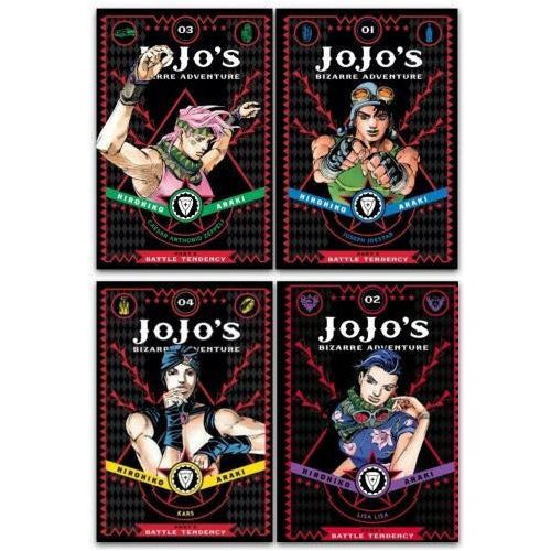 ["9789526538136", "anime", "battle tendency volume 4", "books for childrens", "childrens books", "cl0-VIR", "Comics and Graphic Novels", "comics book", "hirohiko araki", "hirohiko araki books", "hirohiko araki books collection", "hirohiko araki collection", "jojo bizarre adventure book collection", "jojo bizarre adventure books", "jojo bizarre adventure collection", "jojo bizarre books", "jojo bizarre volume 1", "jojo bizarre volume 2", "jojo bizarre volume 3", "manga books", "manga collection", "novel graphics book", "pokemon", "young adults"]