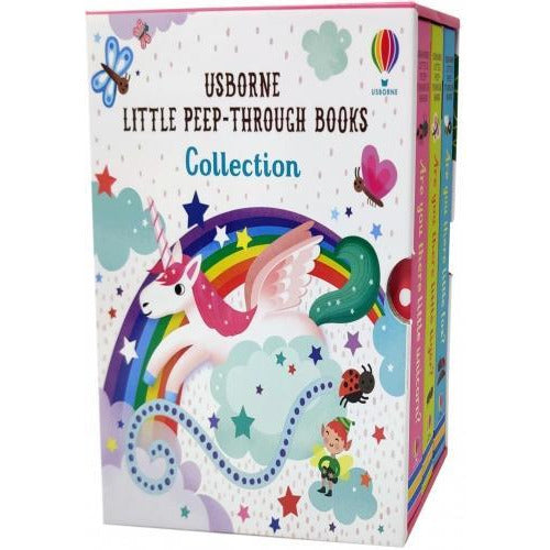 Usborne Little Peep Through 3 Books Box Set Collection - books 4 people