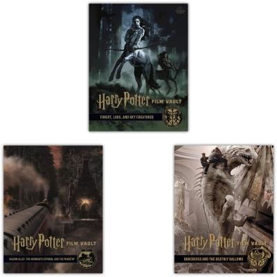 Jody Revensons Harry Potter Film Vault 3 Books Set Volume 1-3 - books 4 people