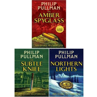 Philip Pullman His Dark Materials Trilogy 3 Books Set Pack-northern Lights The Subtle Knife The Am.. - books 4 people