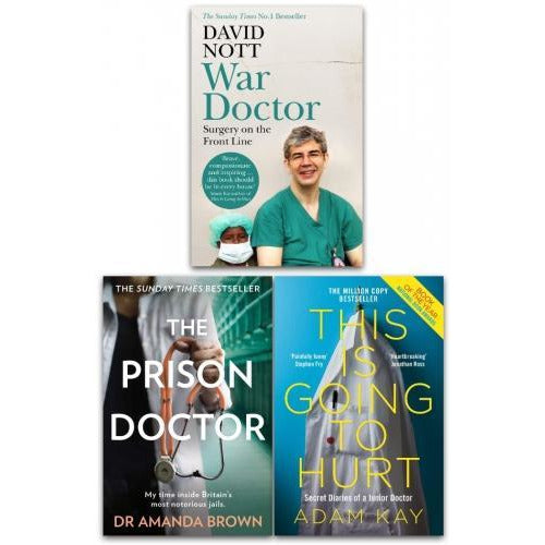 ["9780678452066", "adam kay", "adam kay books", "Adult Fiction (Top Authors)", "amanda brown", "cl0-VIR", "david nott", "david nott books", "Doctor-Patient Relations", "dr amanda brown books", "fiction books", "jails stories", "macmillan", "most notorious jails", "prison fiction", "prison stories", "Teaching & Learning Biographies", "the prison doctor", "this is going to hurt", "This Is Going To Hurt War Doctor The Prison Doctor", "war doctor"]