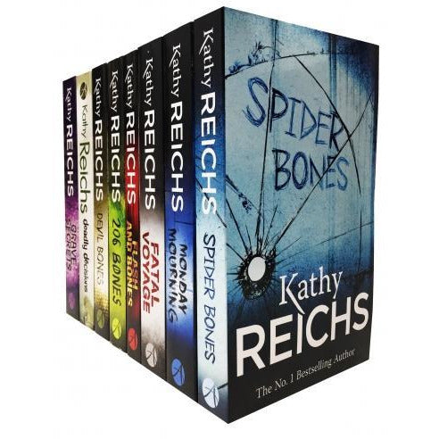 ["206 bones", "9780678452332", "Adult Fiction (Top Authors)", "adult fiction books", "cl0-CERB", "deadly decisions", "devil bones", "fatal voyage", "fiction books", "flash and bones", "grave secrets", "kathy reichs", "kathy reichs books", "kathy reichs collection", "kathy reichs temperance brennan", "kathy reichs temperance brennan series", "monday mourning", "spider bones", "temperance brennan books", "temperance brennan series"]