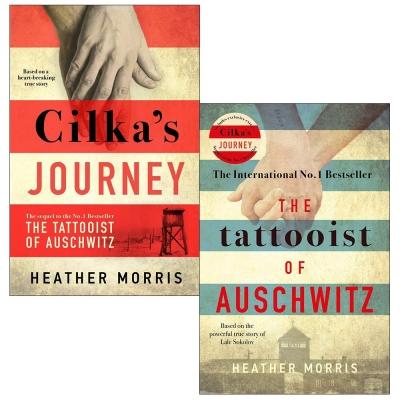 ["Adult Fiction (Top Authors)", "cilkas journey", "cl0-VIR", "heather morris", "heather morris book collection", "heather morris book set", "heather morris books", "heather morris the tattooist of auschwitz", "the tattooist of auschwitz"]