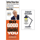 Getting Things Done So Good They Cant Ignore You Deep Work 3 Books Collection Set - books 4 people