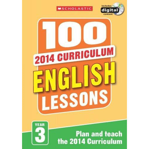 ["100 English", "100 English Lessons Year 3", "9781407127613", "Childrens Educational", "cl0-SNG", "English", "New Curriculum", "Scholastic", "Study Guide"]