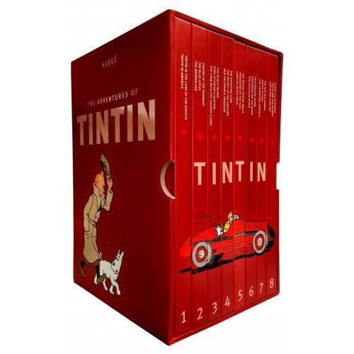 ["9781405278454", "adventures of tintin series", "Childrens Books (7-11)", "Cigars of the Pharaoh", "cl0-VIR", "Destination Moon", "Explorers on the Moon", "Flight 714", "herge", "King Ottokar's Sceptre", "Land of Black Gold", "Prisoners of the Sun", "Red Rackham's Treasure", "the adventures of tintin", "The Black Island", "The Blue Lotus", "The Broken Ear", "The Calculus Affair", "The Castafiore Emerald", "The Complete Adventures Of Tintin", "The Complete Adventures Of Tintin Book Collection", "The Complete Adventures Of Tintin Books", "The Complete Adventures Of Tintin Box Set", "The Complete Adventures of Tintin Collection", "The Crab with the Golden Claws", "The Red Sea Sharks", "The Secret of the Unicorn", "The Seven Crystal Balls", "The Shooting Star", "tintin", "Tintin and Alph-Art", "Tintin and the Picaros", "Tintin in America", "Tintin in the Land of The Soviets", "Tintin in Tibet"]